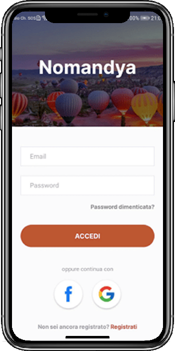 App screen