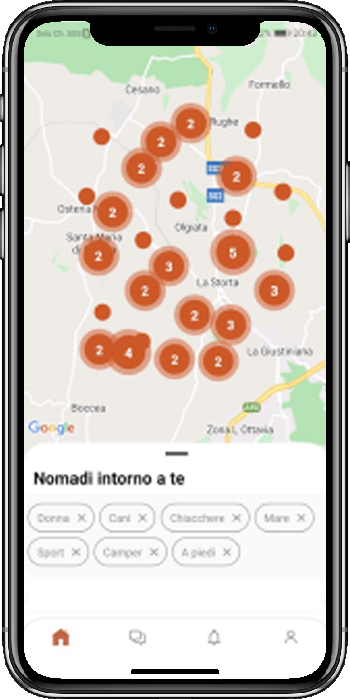 App screen
