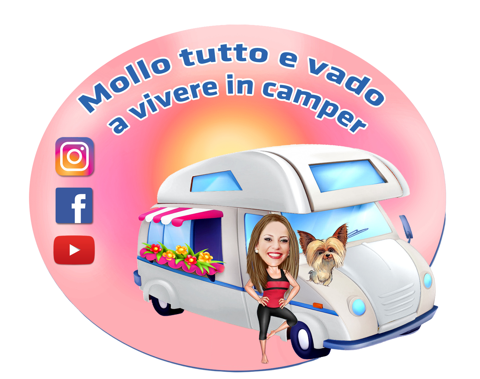 Logo Mollo tutto e vado a vivere in camper
