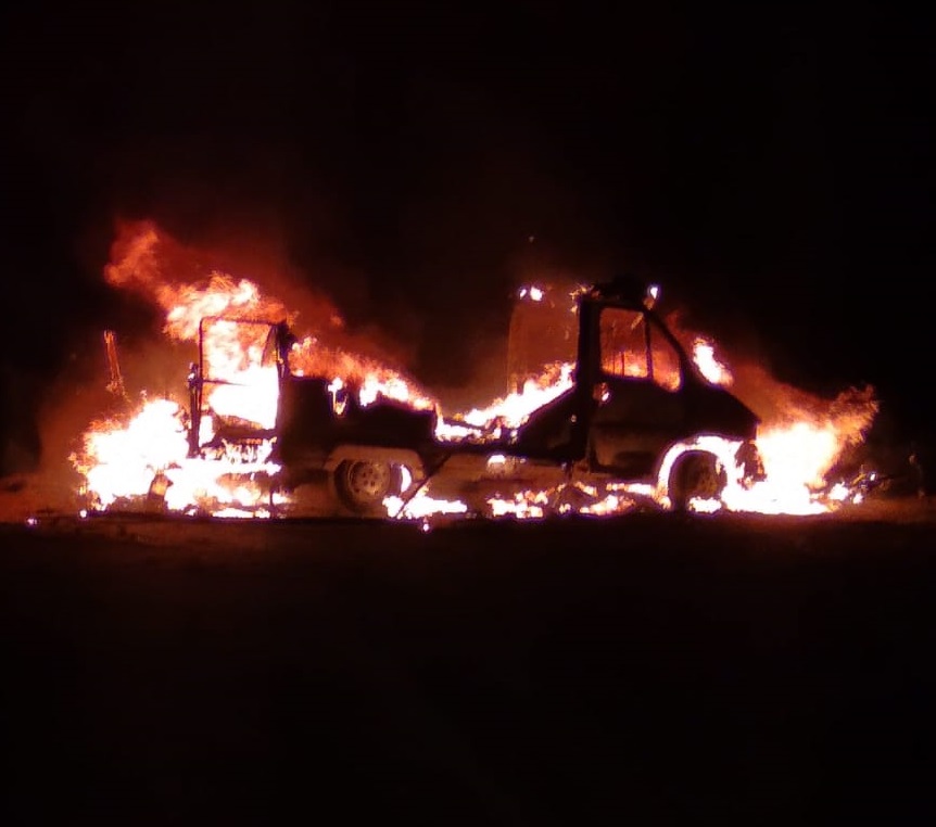 Incendio camper Claudio Almerìa 3