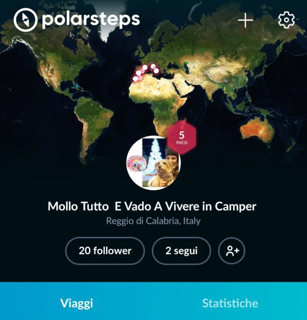 Le mie tappe | 1 | Mollo tutto e vado a vivere in camper polar steps