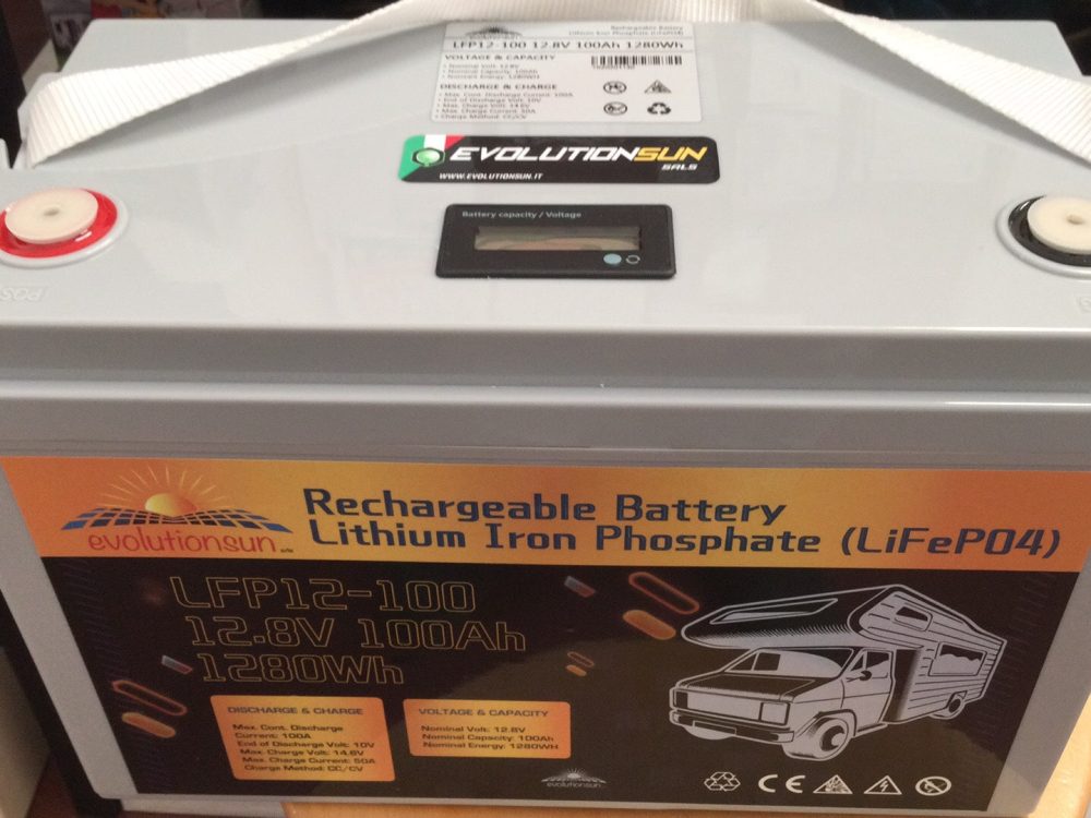 Batterie al litio per camper