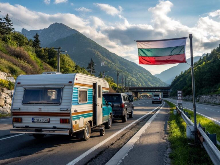 Bulgaria in camper